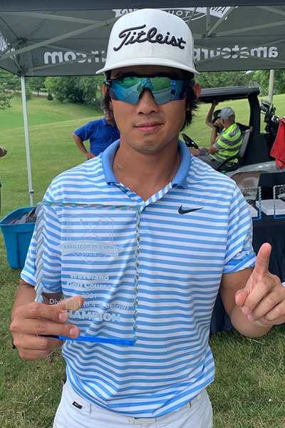 Amateur Players Tour Iowa Golf event winner